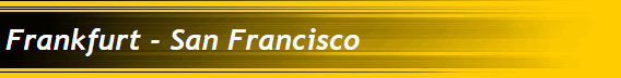 Frankfurt - San Francisco