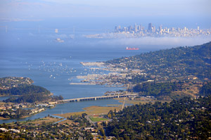 Blick vom Mt. Tamalpais